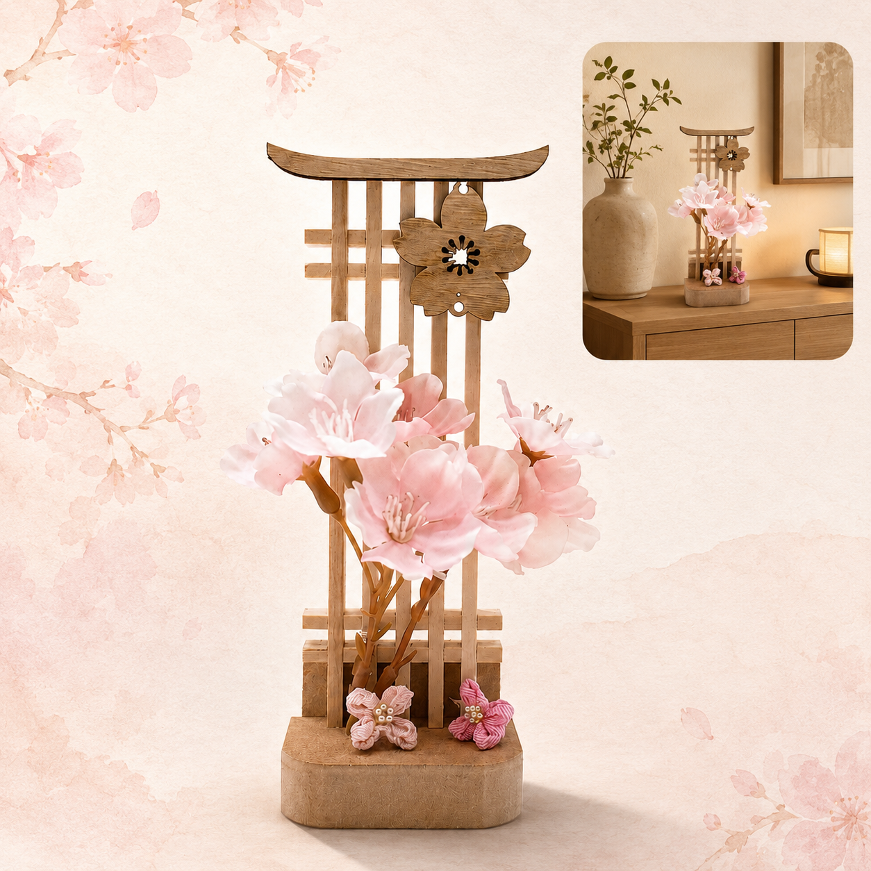 鳥居 サクラ桜 鳥居 サクラ桜