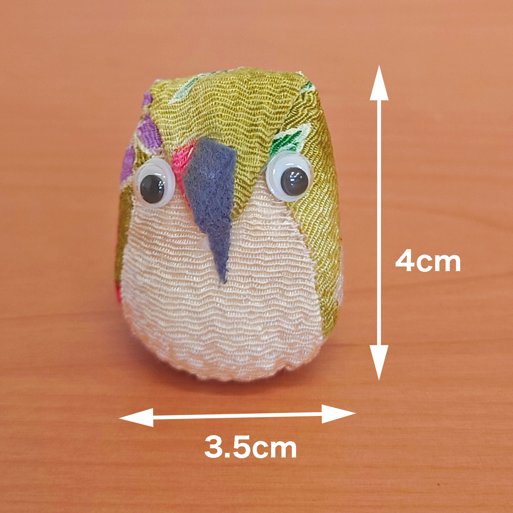 ちりめん細工 フクロウ