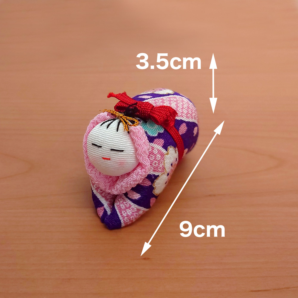 ちりめん細工　可愛い赤ちゃん