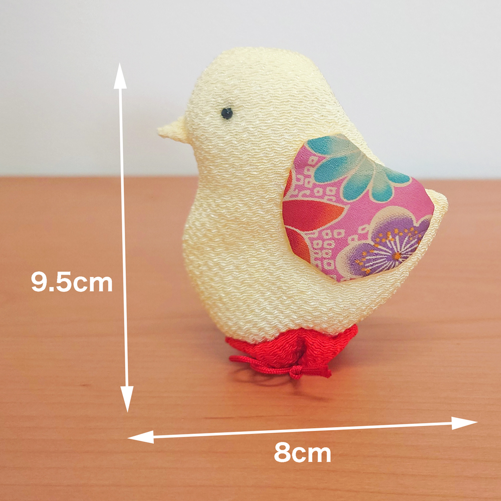 ちりめん細工 ひよこ