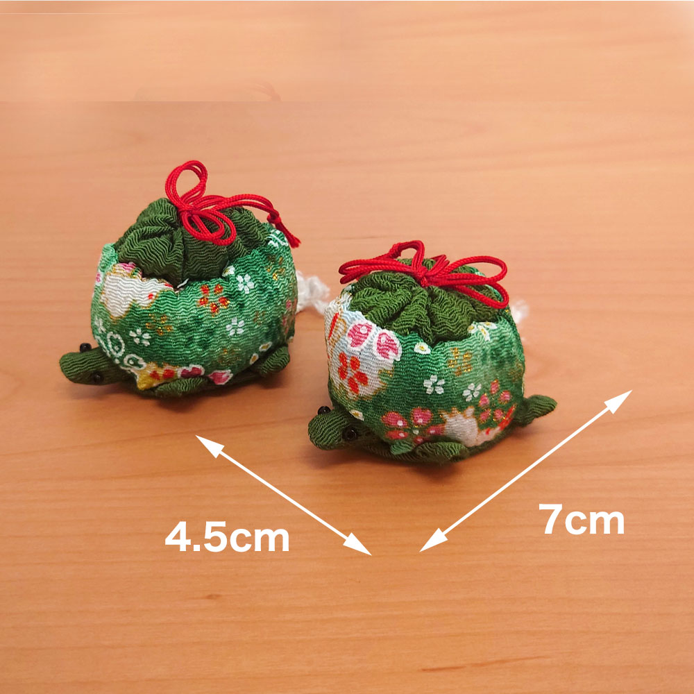 ちりめん細工 亀