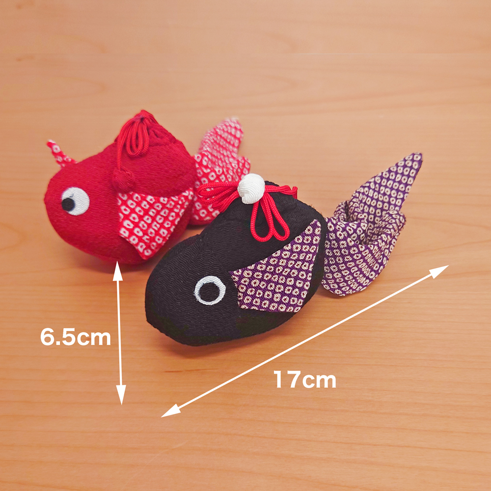 ちりめん細工 金魚