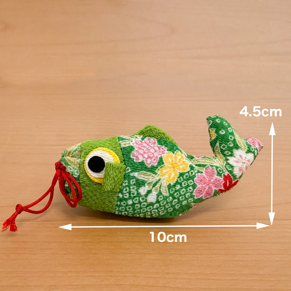 ちりめん細工　鯉