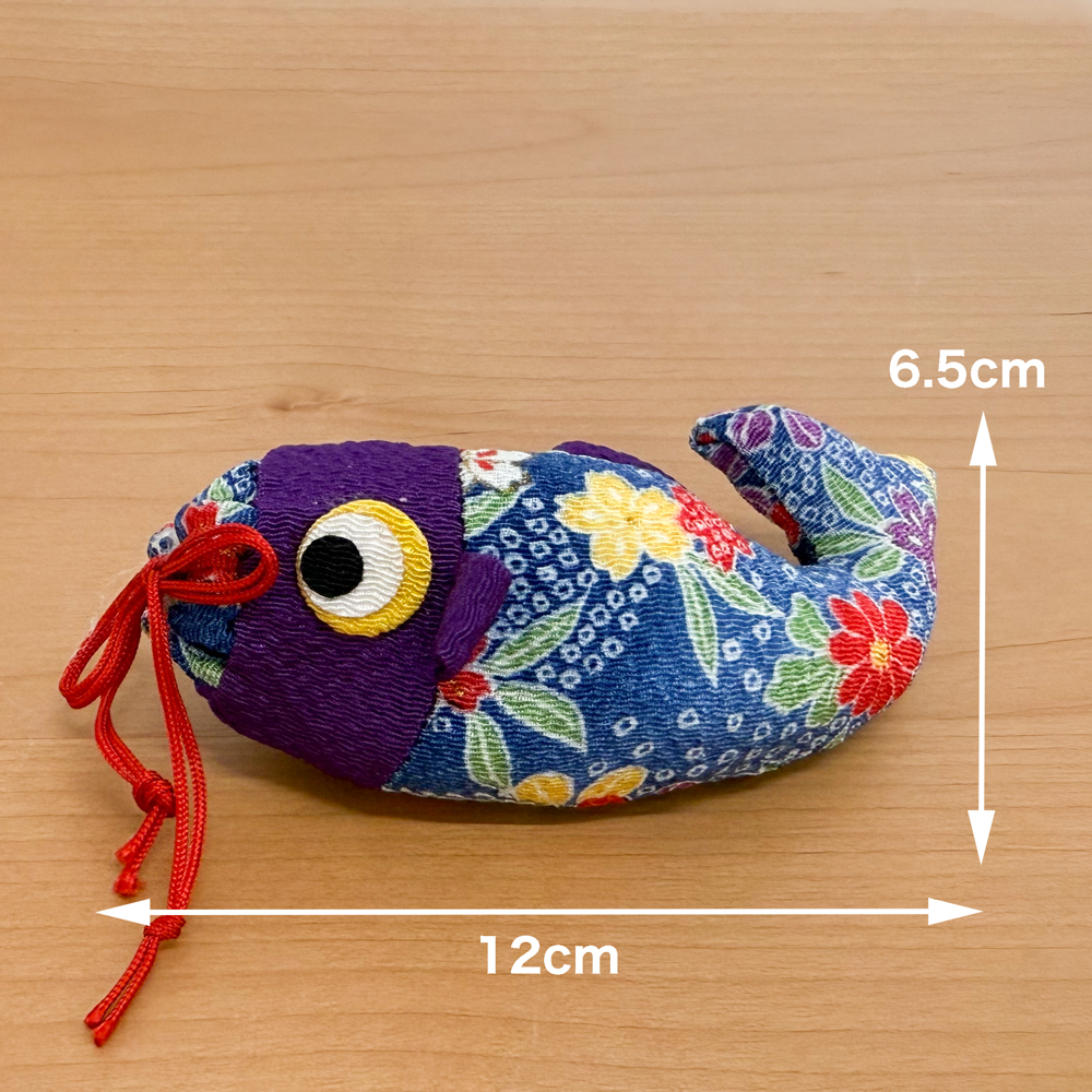 ちりめん細工　鯉
