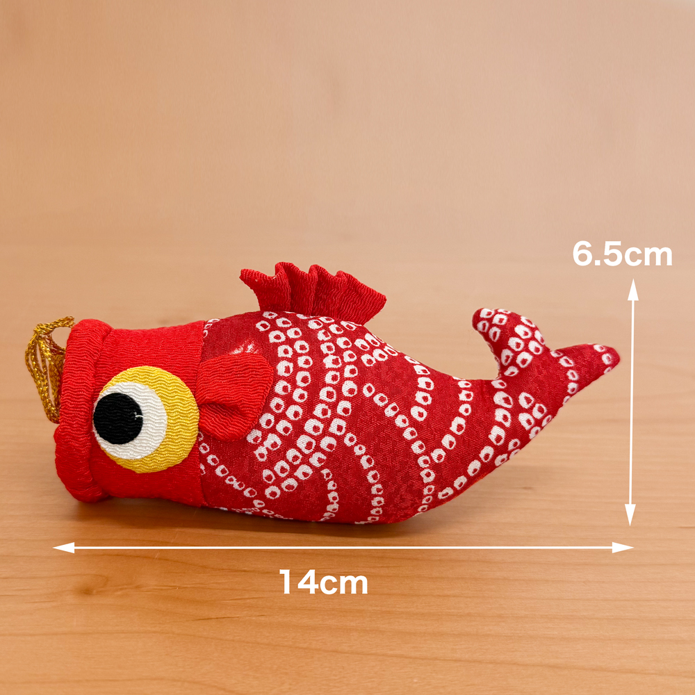 ちりめん細工　鯉