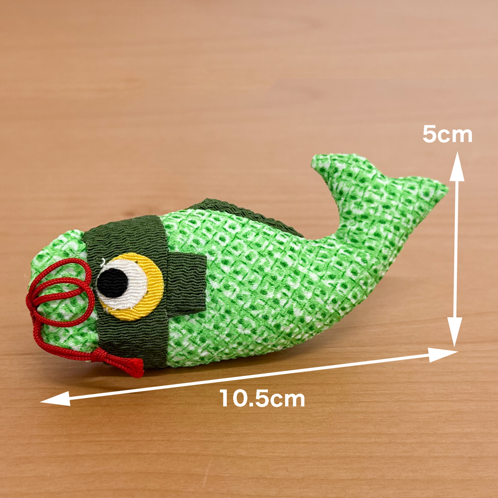 ちりめん細工　鯉