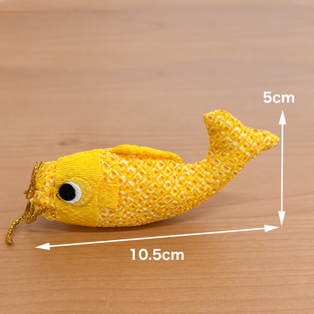 ちりめん細工　鯉