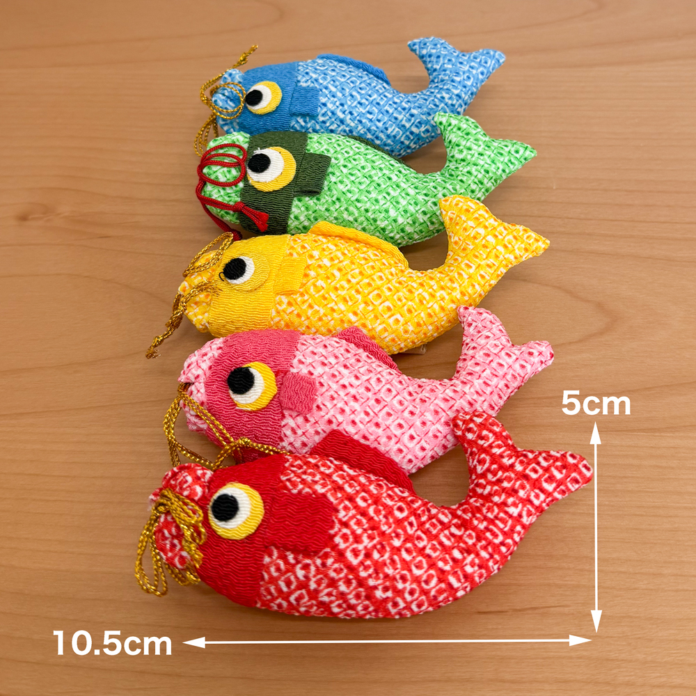 ちりめん細工　鯉