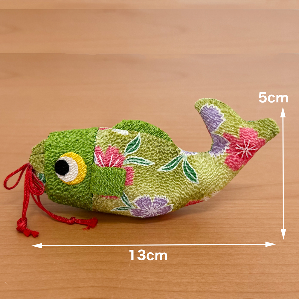 ちりめん細工　鯉