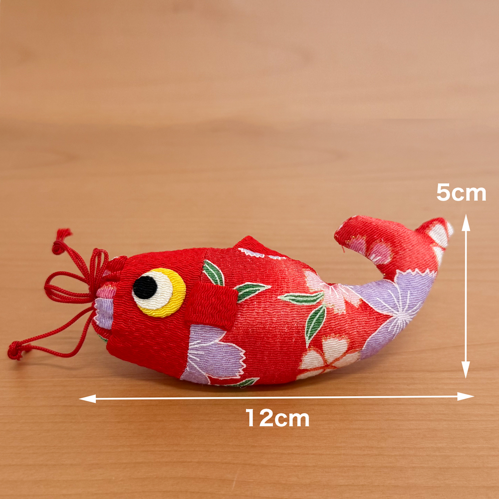 ちりめん細工　鯉