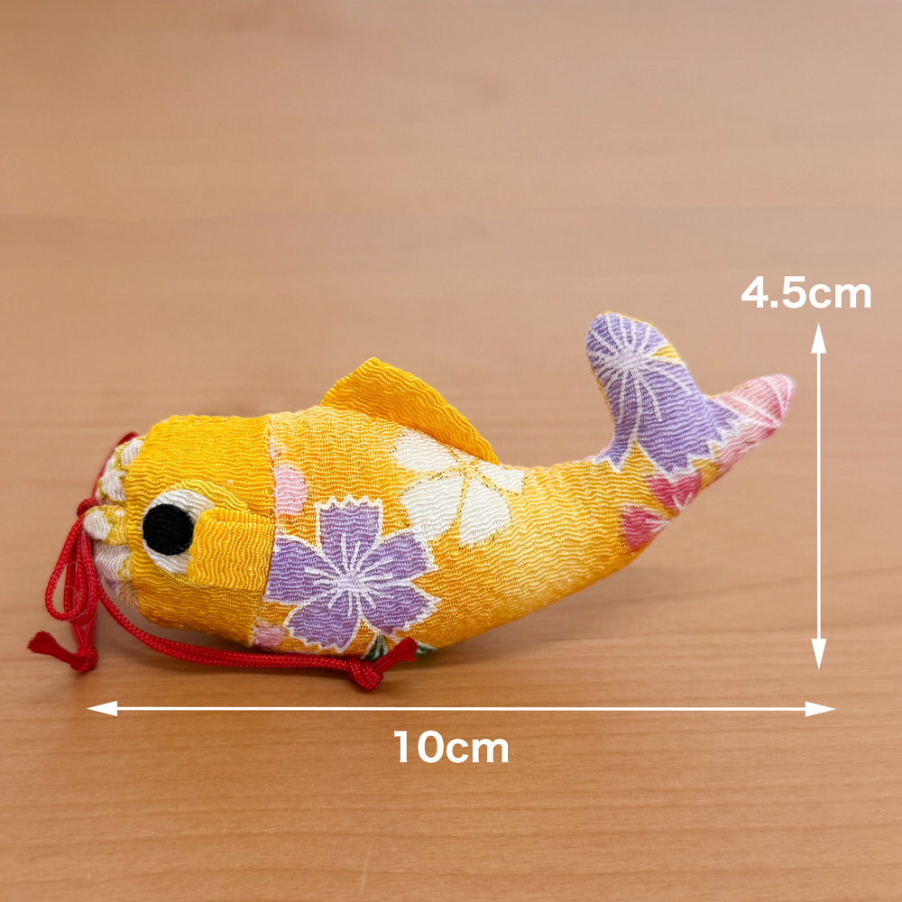 ちりめん細工　鯉