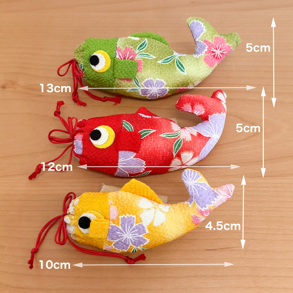 ちりめん細工　鯉