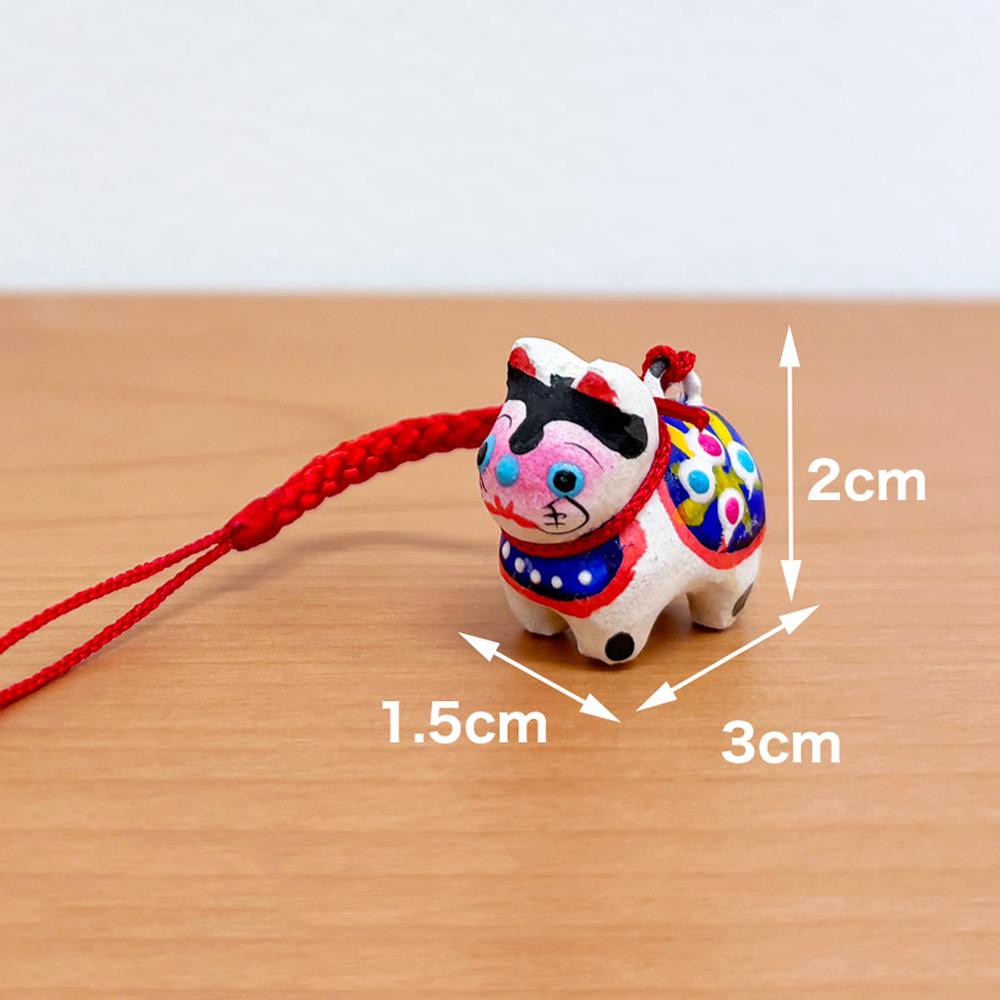 狛犬ストラップ