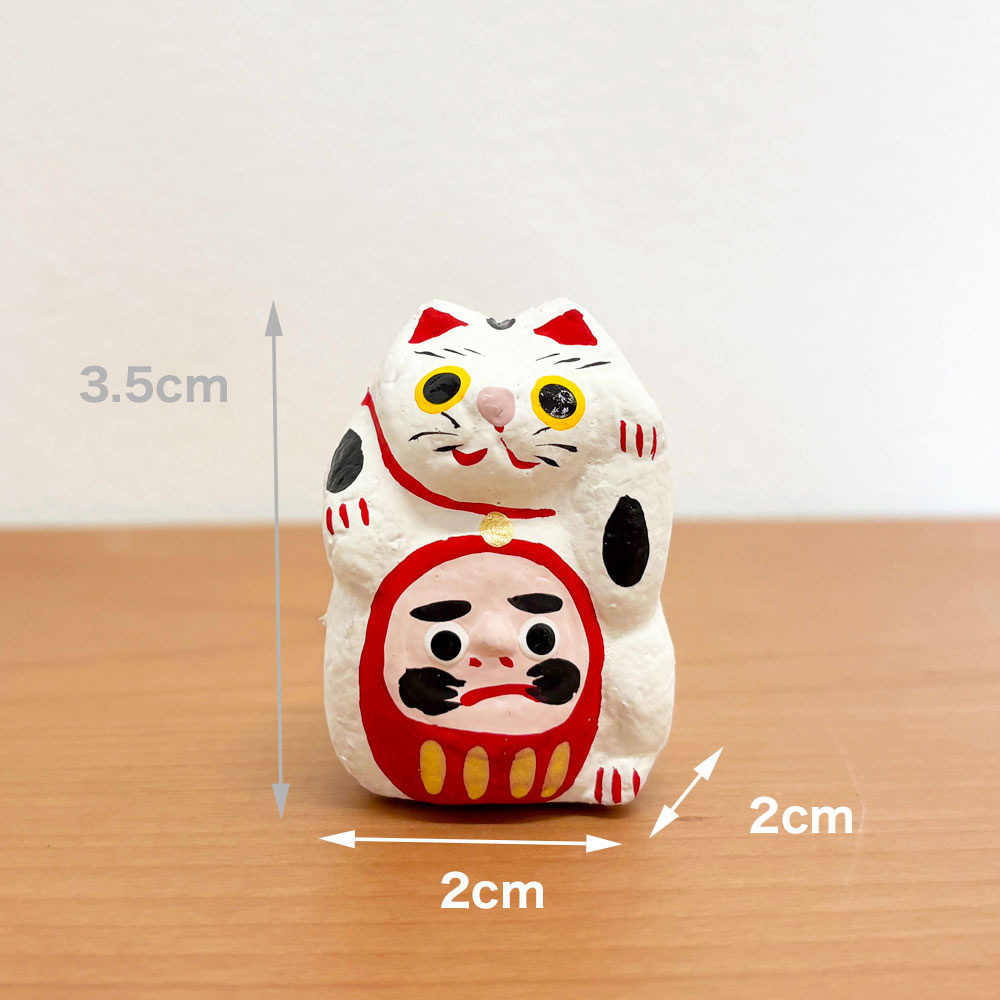 前だるま 招き猫