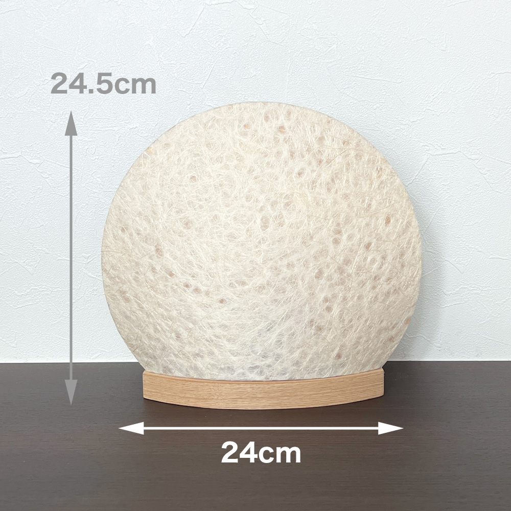 丸型照明小無地