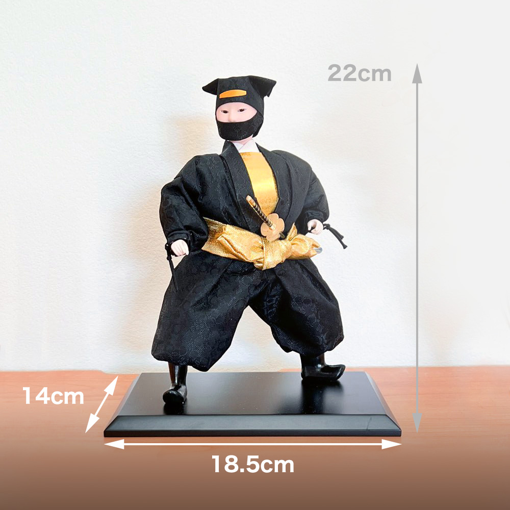 石膏人形　忍者