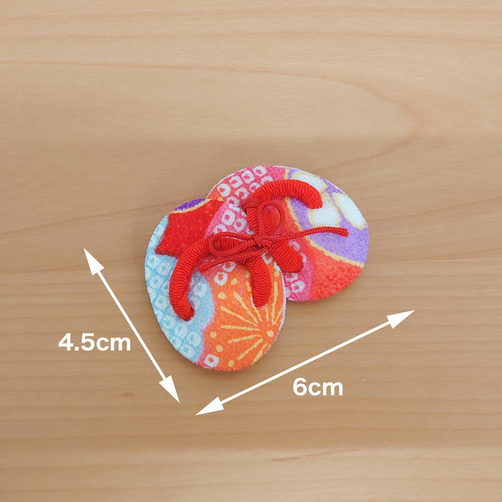 ちりめん細工 草履